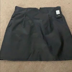 Leather skirt